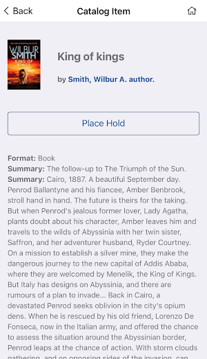 Coralville Public Library Screenshot 3