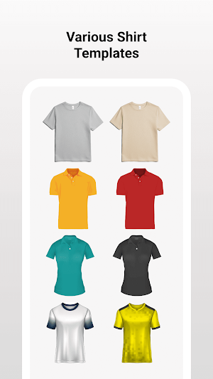 Sport Shirt - Design A Shirt Screenshot 0