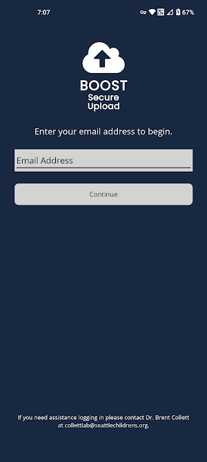 BOOST Secure Upload Screenshot 0