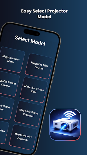 Magcubic Projector Pro App Screenshot 2