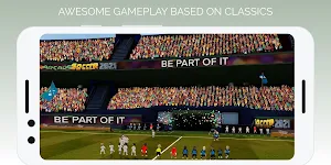 Super Arcade Soccer Mobile Screenshot 0