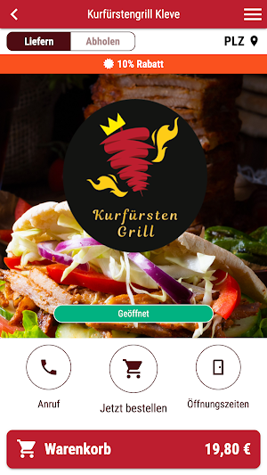 Kurfürstengrill Kleve Screenshot 0