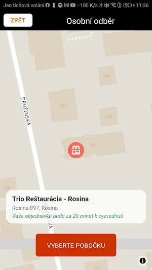 Trio reštaurácia Screenshot 1