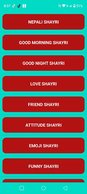 Nepali all shayri Screenshot 0