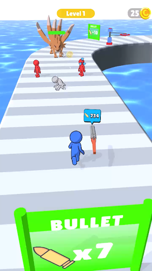 Bullet Monster Run Screenshot 2