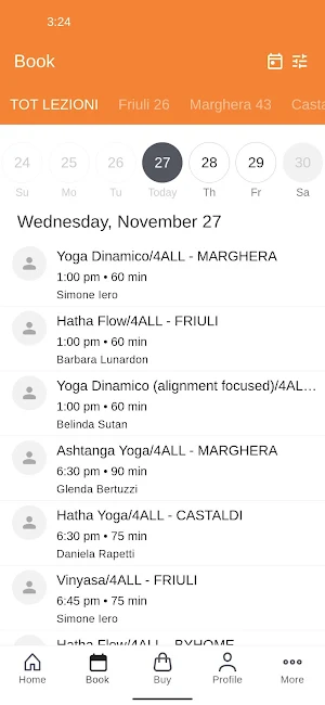BaliYoga.it Screenshot 1