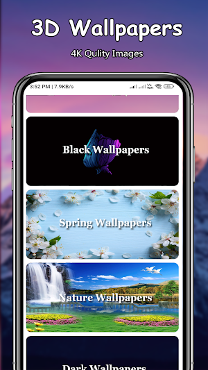 Black live Wallpapers Screenshot 1