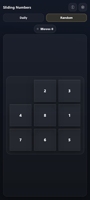 Sliding Numbers - Slide Puzzle Screenshot 0