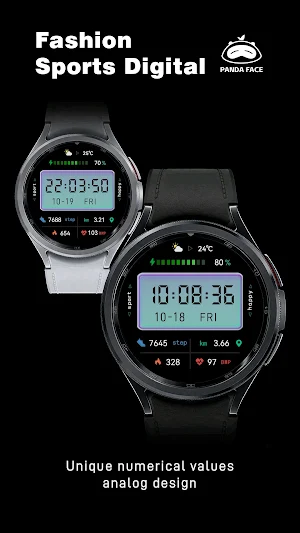 Fashion Sports Digital Wear OS Screenshot 3