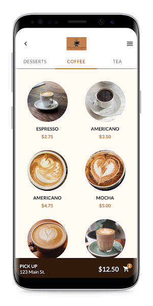 Steele Coffee Screenshot 2
