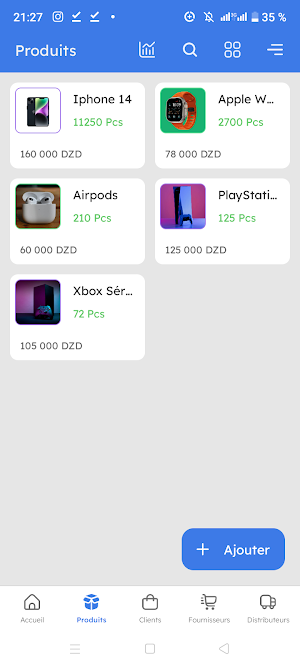 Distro - Gestion des Grossiste Screenshot 3