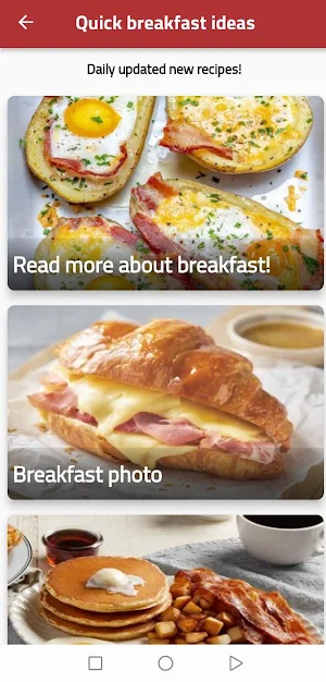 Quick breakfast ideas Screenshot 2
