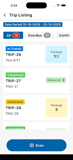 SiteGiant Driver App Screenshot 1