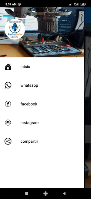 Radio Hache Screenshot 1