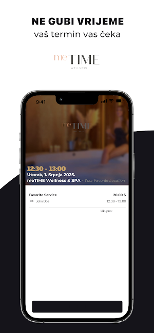 meTIME Wellness & SPA Screenshot 1
