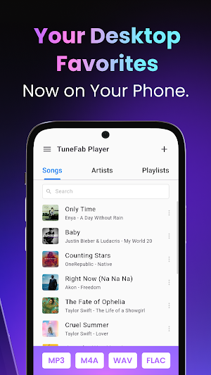 Tunefab: offline music player Screenshot 1