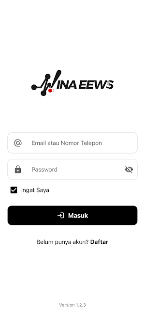 InaEEWS Screenshot 0