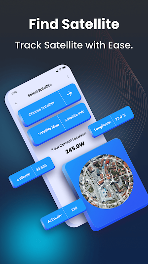 Satellite Tracker - SatFinder Screenshot 1