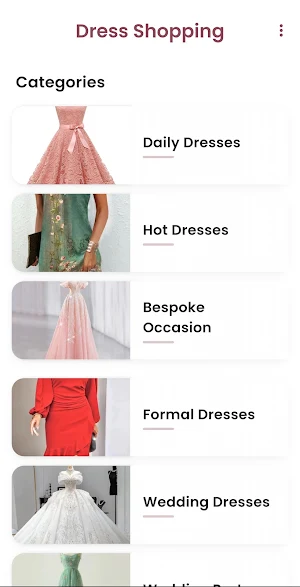Women's dress online shopping Screenshot 0