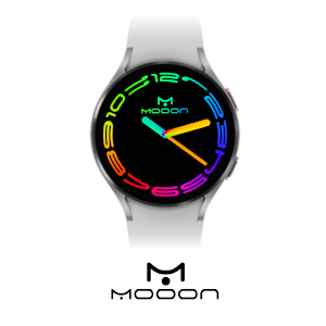 Mooon Colors Watch Face Screenshot 1