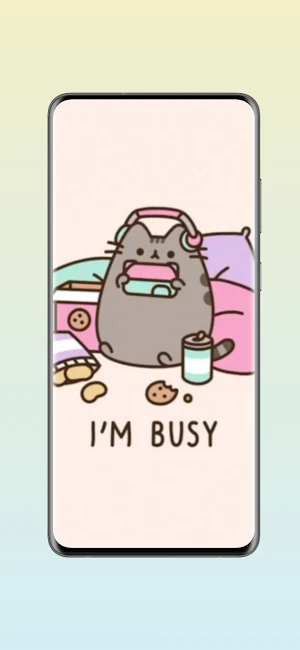 Cute Kawaii Cat Live Wallpaper Screenshot 3