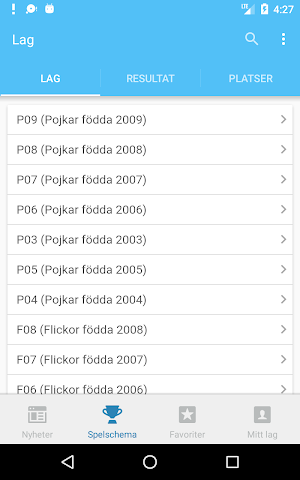 Örebrocupen Innebandy Screenshot 1