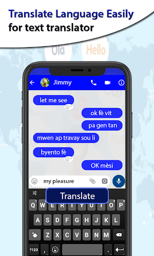 All languages chat translator keyboard Screenshot 3
