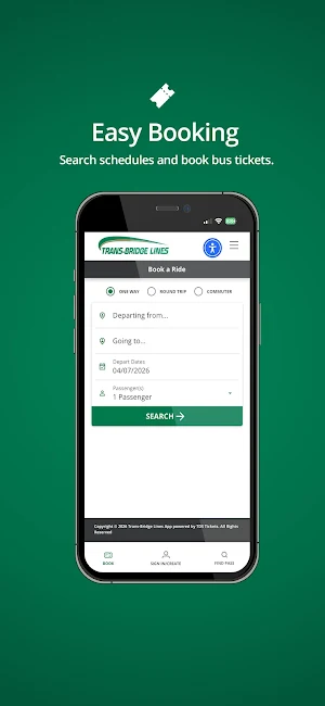 Trans-Bridge Lines Bus Tickets Screenshot 0