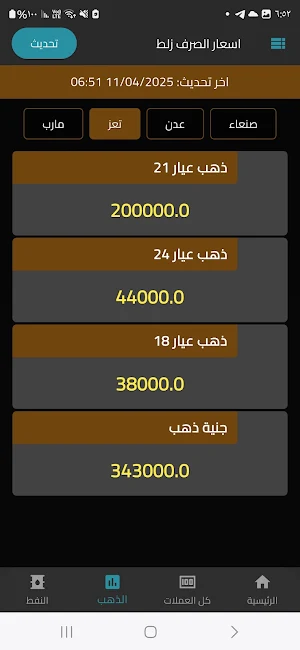 اسعار الصرف في اليمن زلط Screenshot 0