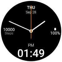Minimal Hybrid Watch Face