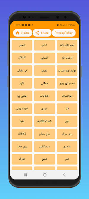 Urdu Poetry Screenshot 0