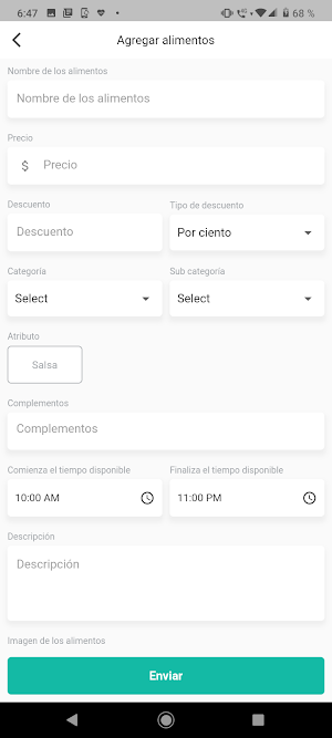 Pide y Va Socios Screenshot 2