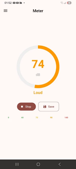 DecibelView - Measure noise Screenshot 0