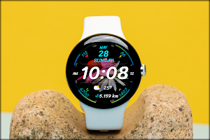 Digital Flower Watchface Screenshot 2
