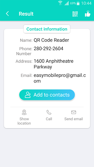 QR Code Reader & Scanner NO ADS Screenshot 3