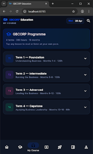 GBCORPEducation Screenshot 3
