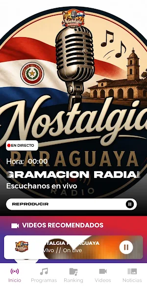 Radio Nostalgia Paraguaya Screenshot 0