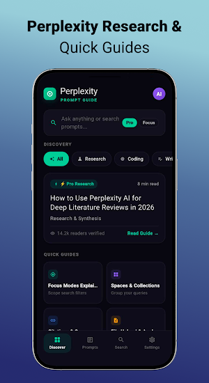 Perplex AI Guide & Deep Search Screenshot 0