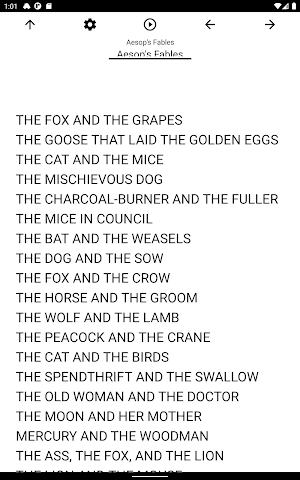 Book, Aesop's Fables Screenshot 2