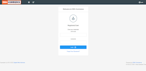DWA Commerce Admin Screenshot 0