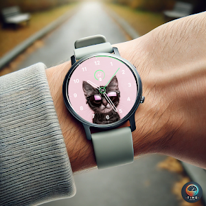 Stylish Cat - watch face Screenshot 3