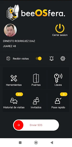 beeOSfera Movil Screenshot 1