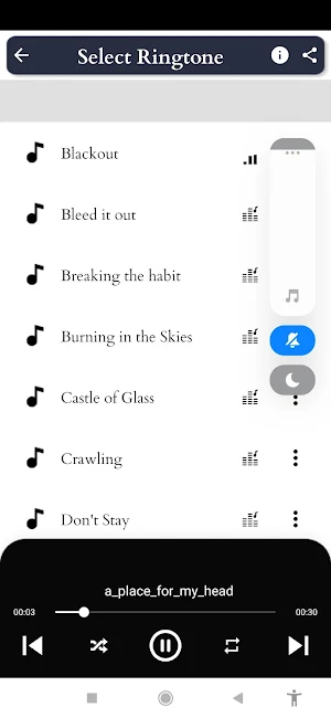 Linkin Park Ringtone Screenshot 2
