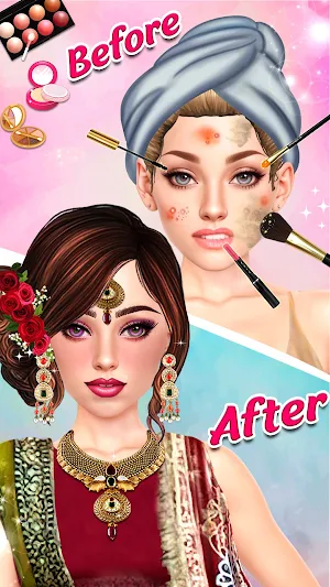 Dress Up Fashion:Makeup Salon Screenshot 2
