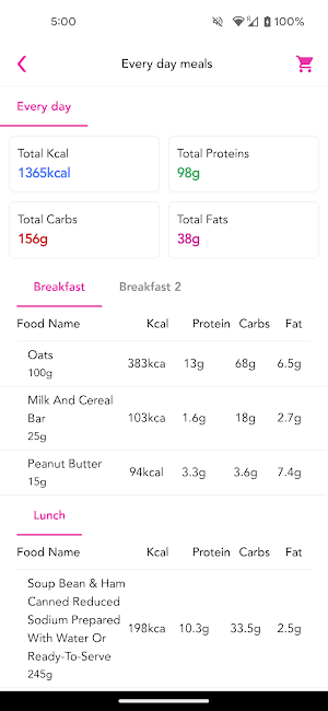 KB Fitness Screenshot 2