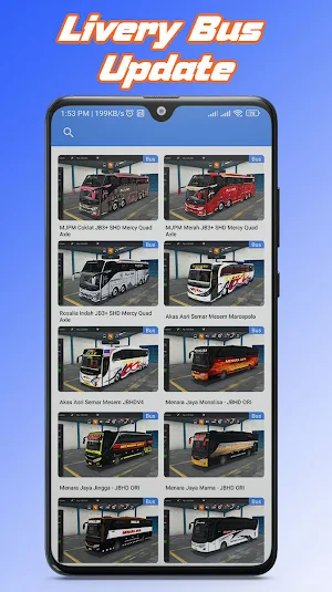Mod Truck Canter Bussid Strobo Screenshot 2