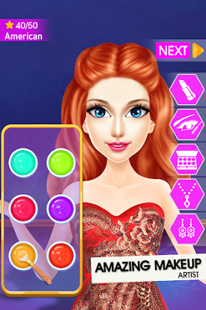 Hairstyles Makeover Girls Game Screenshot 3