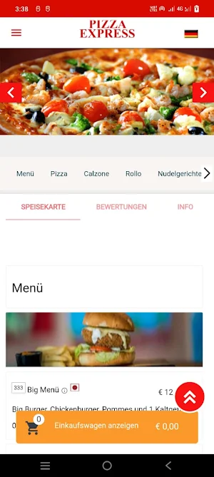 Pizza Express Emtinghausen Screenshot 1