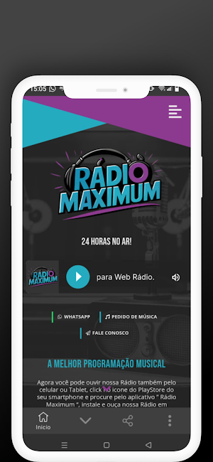 Rádio Maximum Screenshot 3