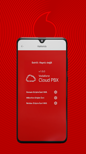 Vodafone Cloud PBX TRNC Screenshot 0
